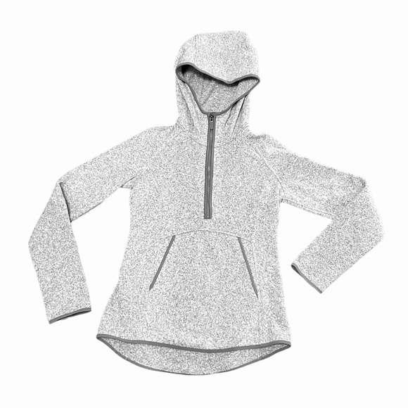 Lululemon Fleece and Thank You Light Gray Pullover Hoodie 4 - Picture 5 of 11